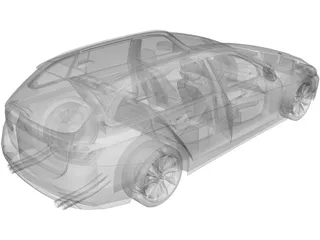 BMW 3-Series Touring [F31] (2013) 3D Model