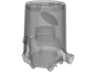 Water Meter 3D Model