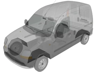 Renault Kangoo Express 3D Model