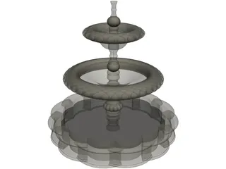 Fountain 3D Model