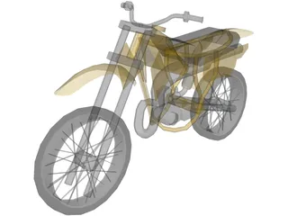 Kawasaki KX-80 (1982) 3D Model