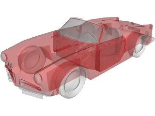 Alfa Romeo Giulietta Spider 3D Model