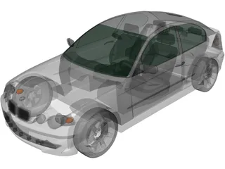 BMW 3-Series Compact [E46] (2004) 3D Model