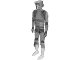 Star Wars Scout 3D Model