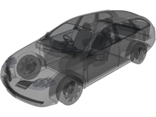 Nissan Primera Wagon (2001) 3D Model