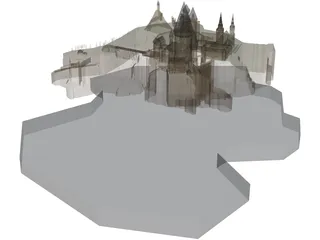 Hogwarts School of Witchcraft and Wizardry 3D Model