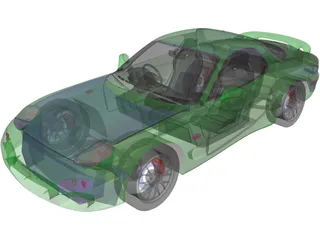 Mazda RX-7 Spirit 3D Model