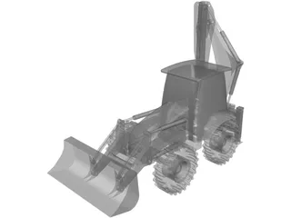 Excavator 3D Model