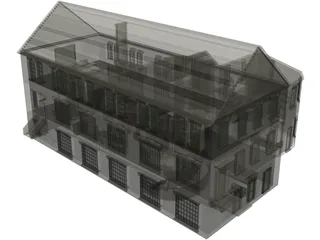 Factory House 3D Model