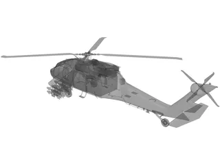 Sikorsky UH-60 Black Hawk 3D Model
